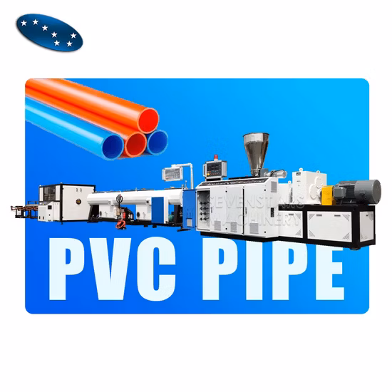 PVC Water Pipe Drain Pipe Electrical Conduit Pipe Making Machine