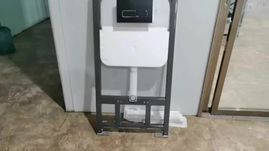 Bathroom Accessories Small Size Wall Mounted Toilet Tank HDPE Plastic Concealed Cistern Without Iron Frame