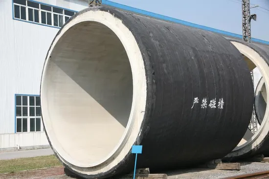 Pccp Prestressed Concrete Cylinder Drain Pipe Joint Spigot End Ring